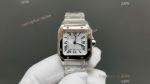 Cartier Santos WSSA0082 27*34*7mm Swiss Quartz Movement TT RG Case Watch
